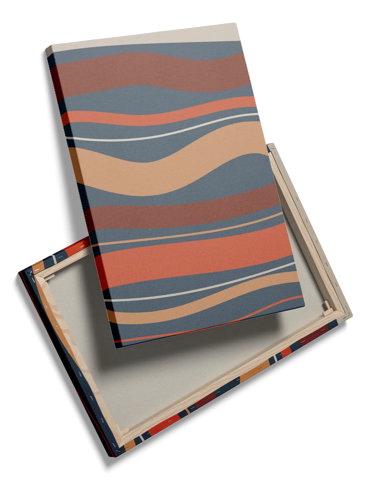 Oceanic Wave Layers Plakat