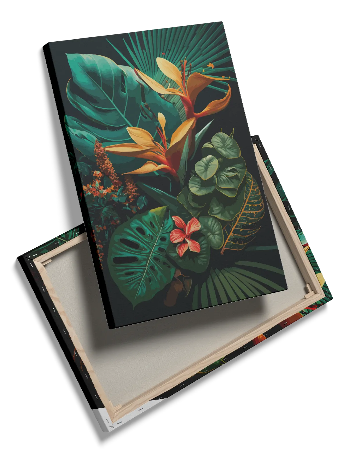 Tropical Bloom Layers Plakat