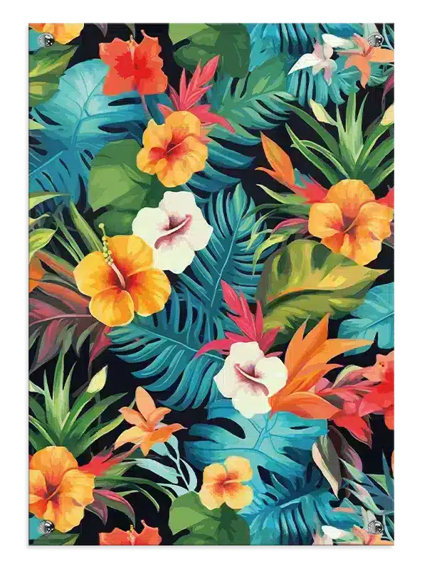 Tropical Hibiscus Bloom Plakat