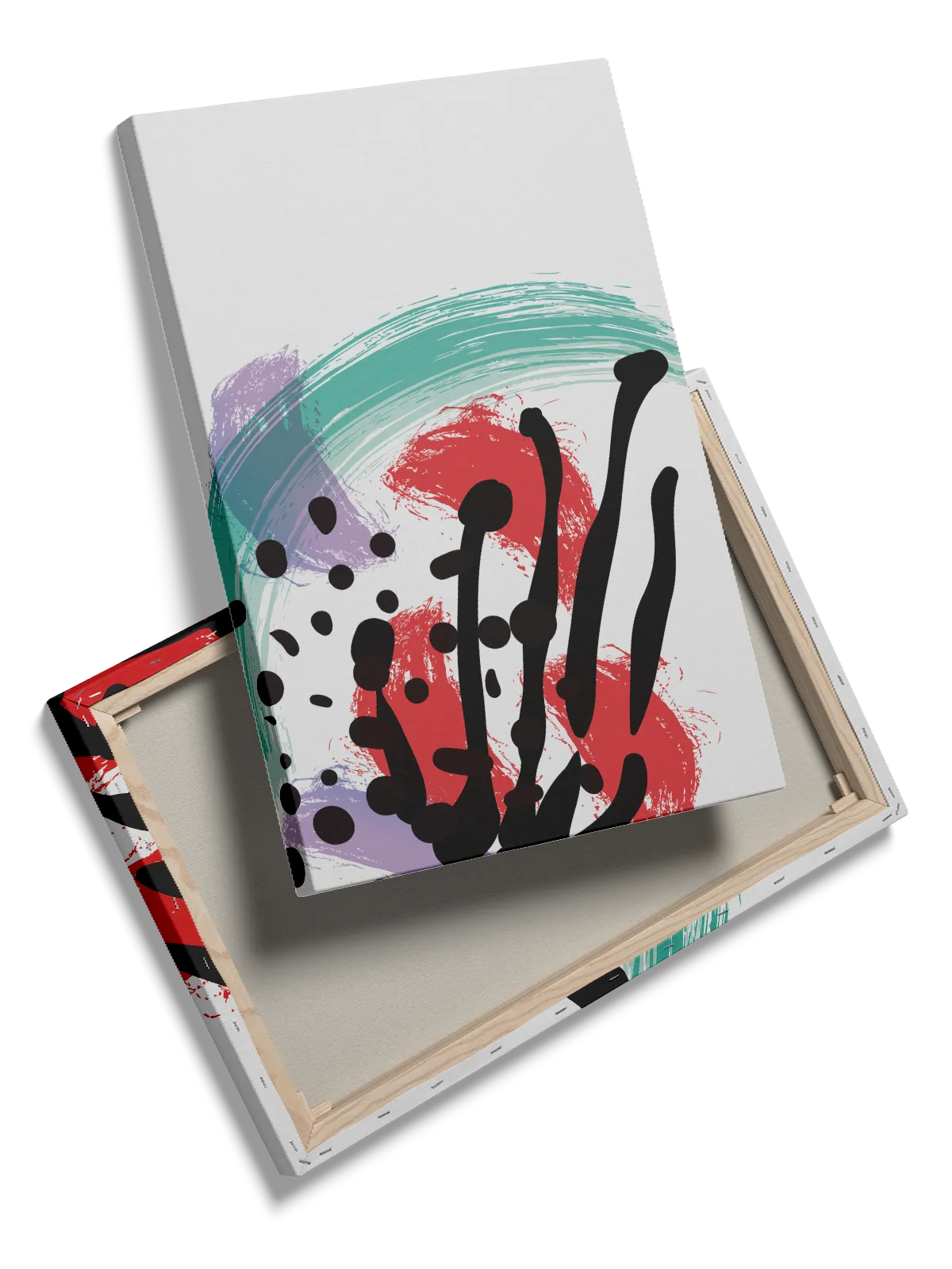 Dynamic Ink Bloom Plakat