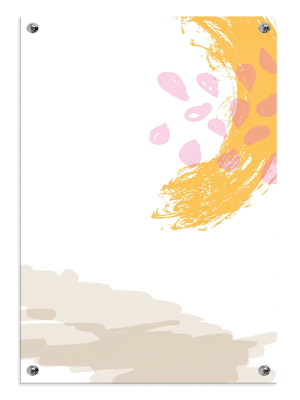 Petal Stroke Harmony Plakat