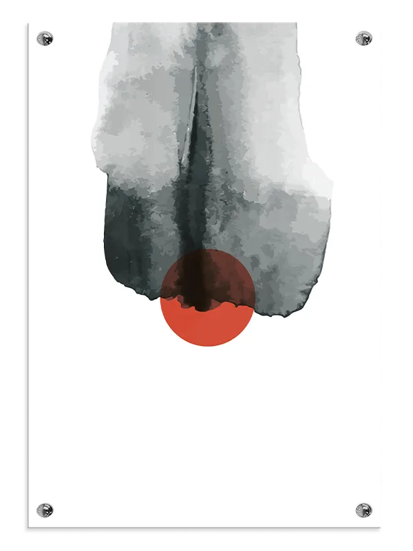 Ink Veil Eclipse Plakat