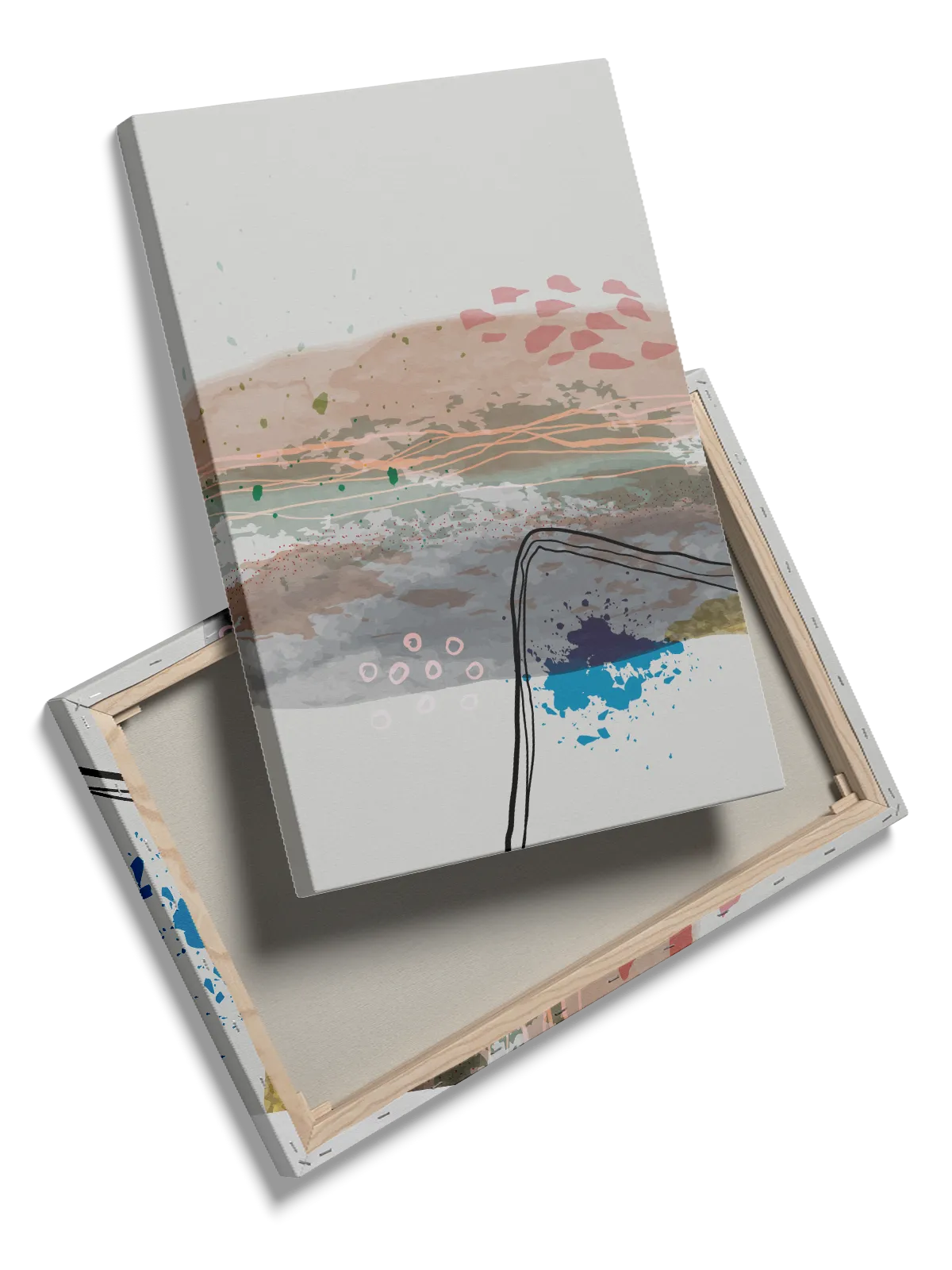 Pastel Veins Harmony Plakat