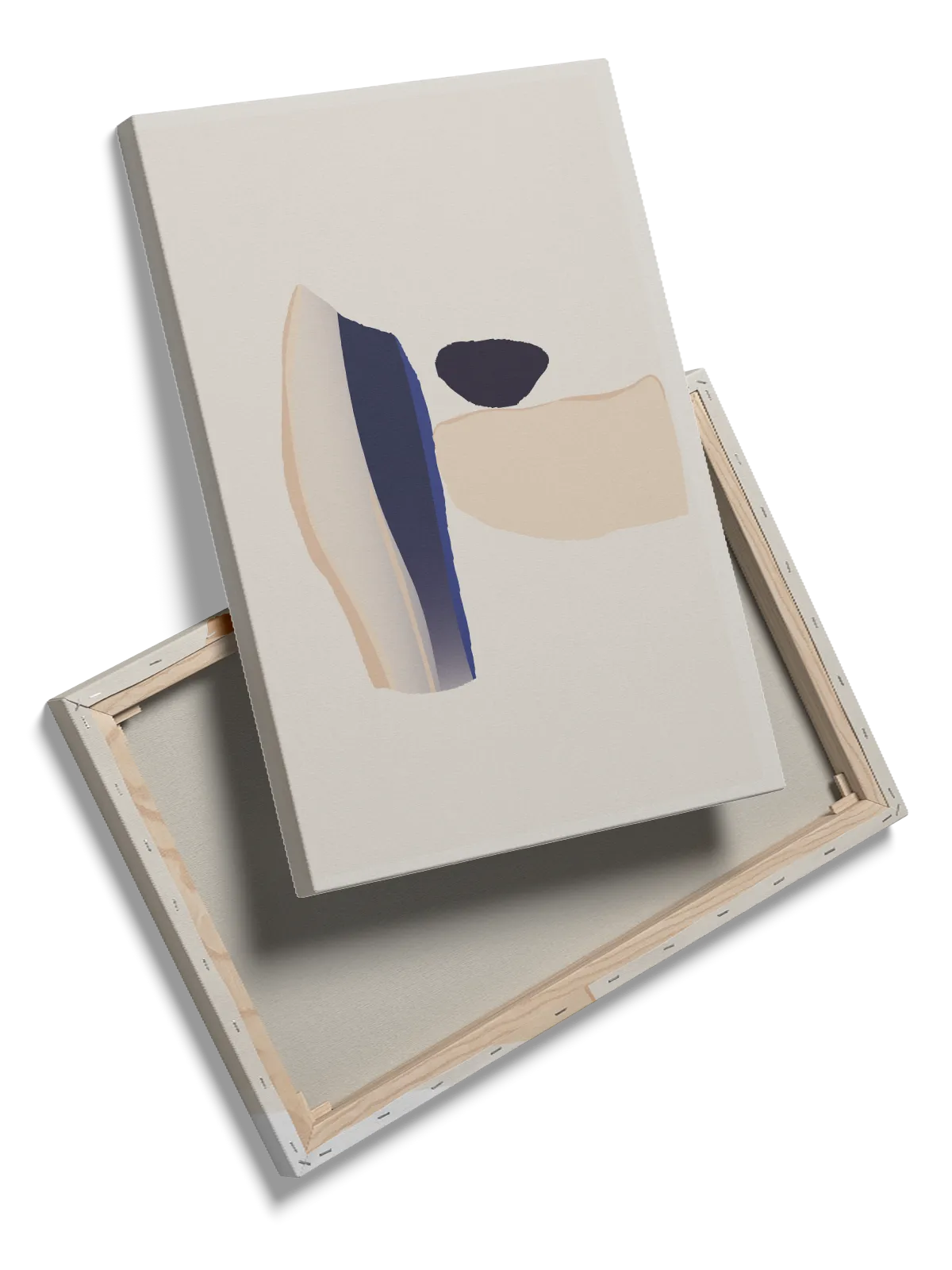 Serene Blue Layers Plakat
