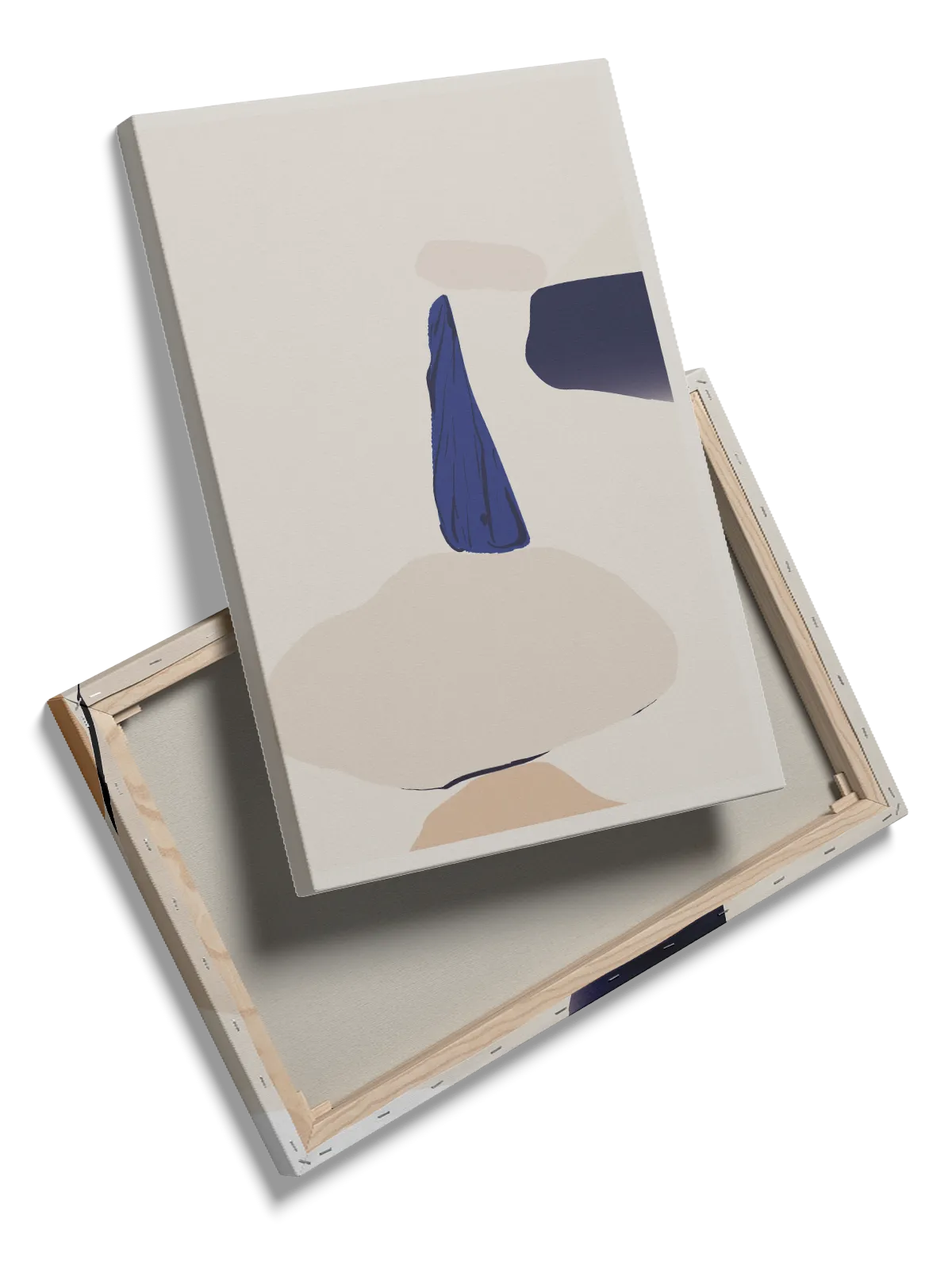 Blue Peak Silhouette Plakat