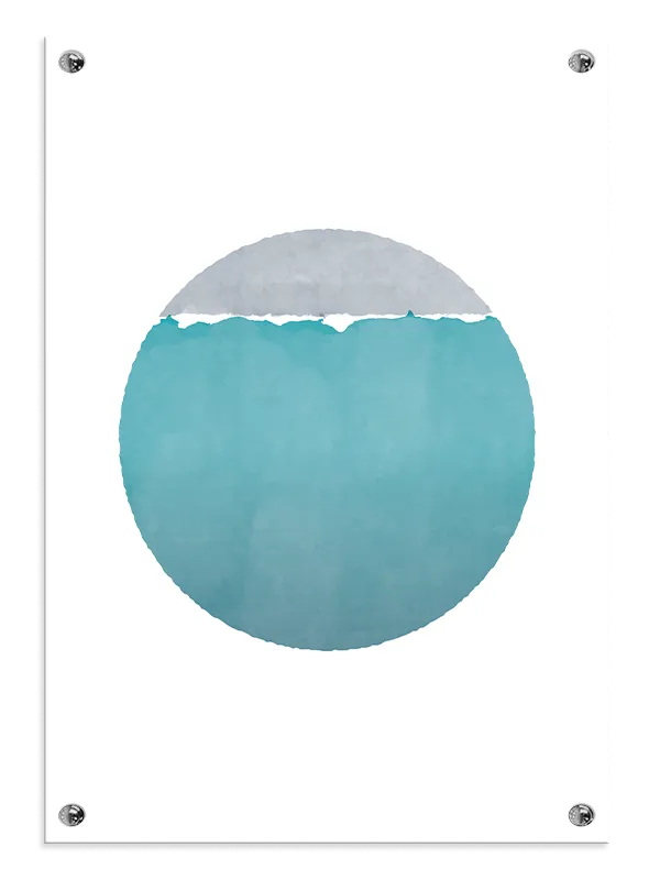 Torn Horizon Circle Plakat