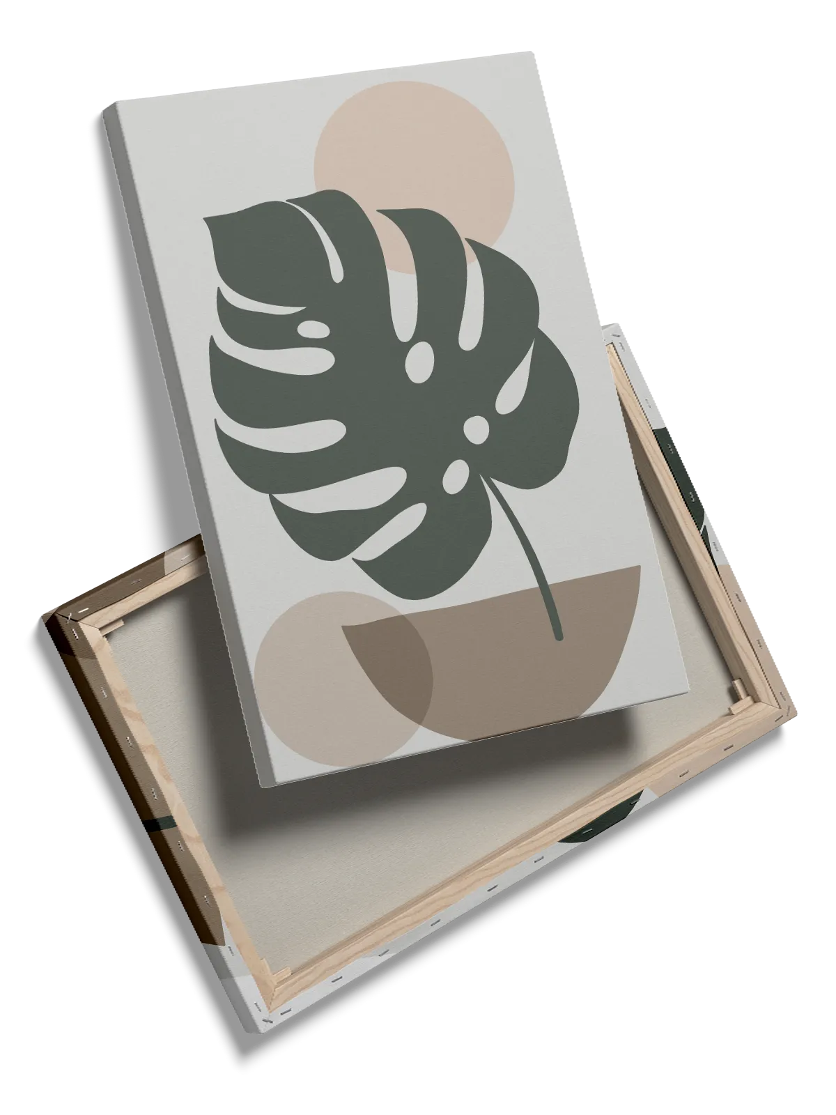 Monstera Silhouette Harmony Plakat