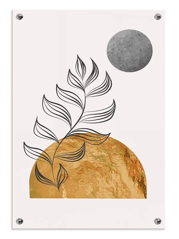 Veined Leaf Eclipse Plakat