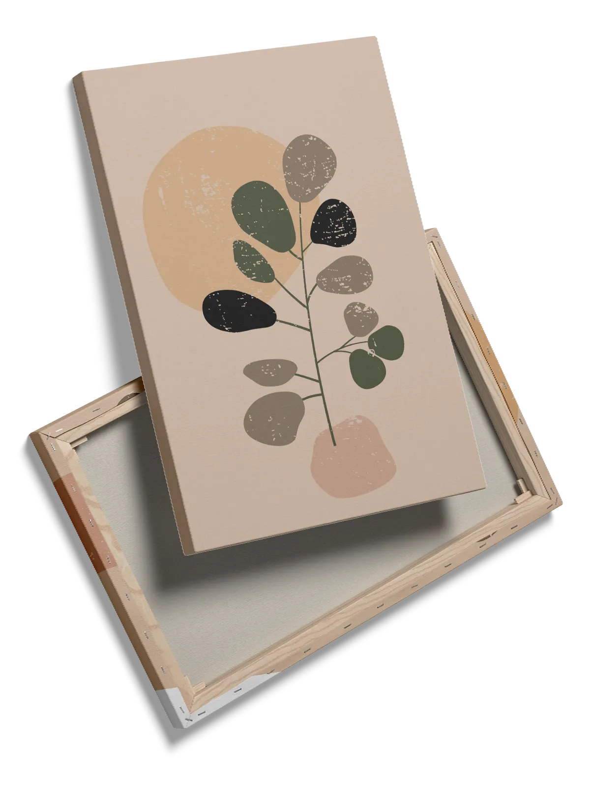 Organic Leaf Shapes Plakat
