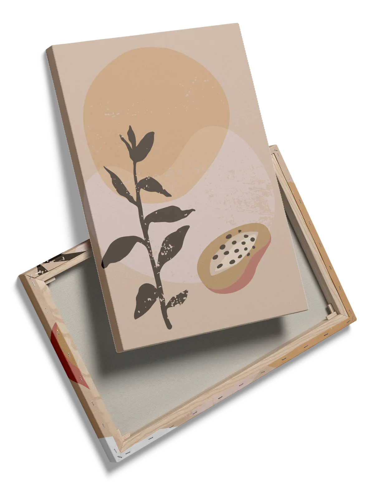 Tropical Seed Silhouette Plakat