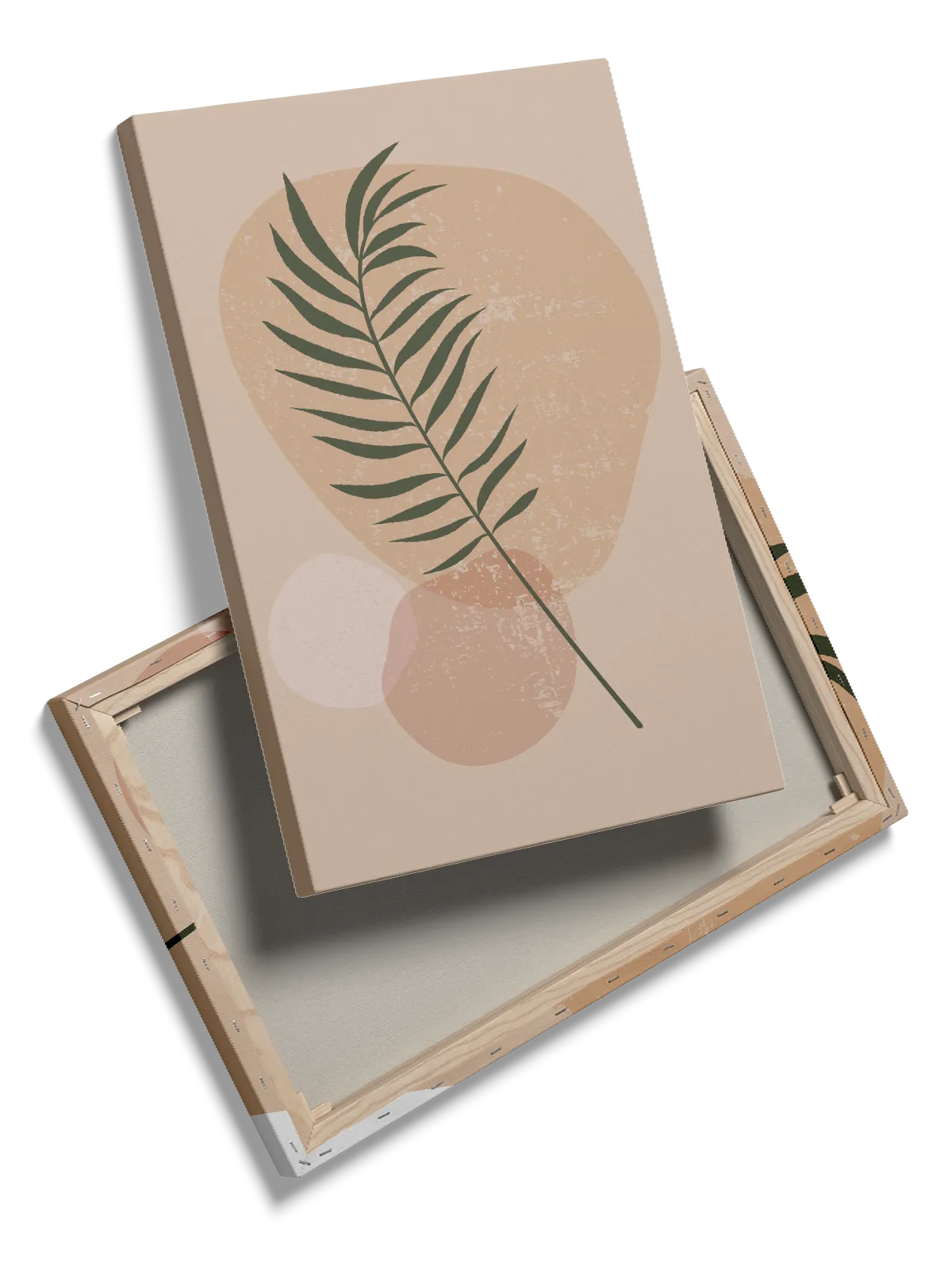 Fern Silhouette Harmony Plakat