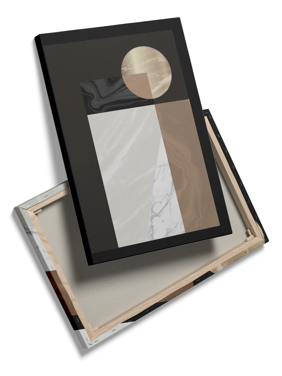 Marble Orbit Composition Plakat