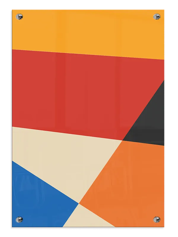 Intersecting Color Planes Plakat
