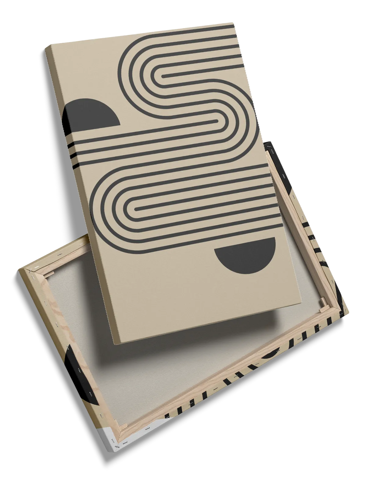 Curved Line Horizon Plakat
