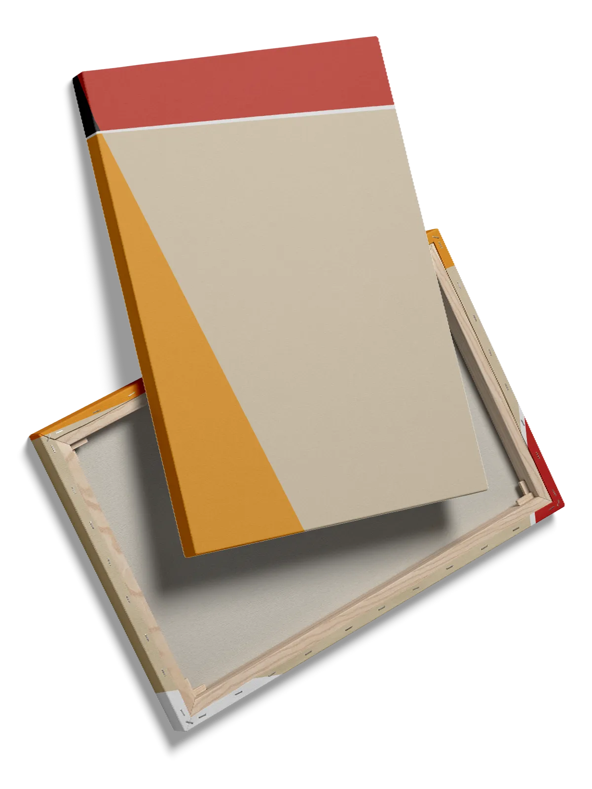 Angular Color Blocks Plakat