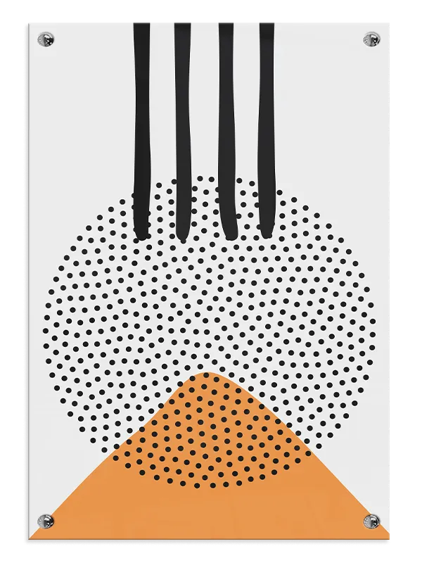 Dotted Eclipse Layer Plakat