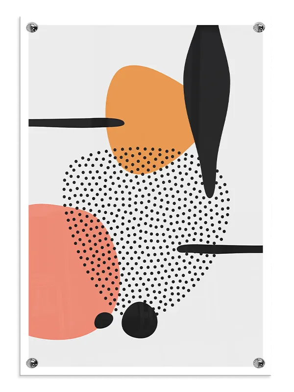 Polka Dot Harmony Plakat