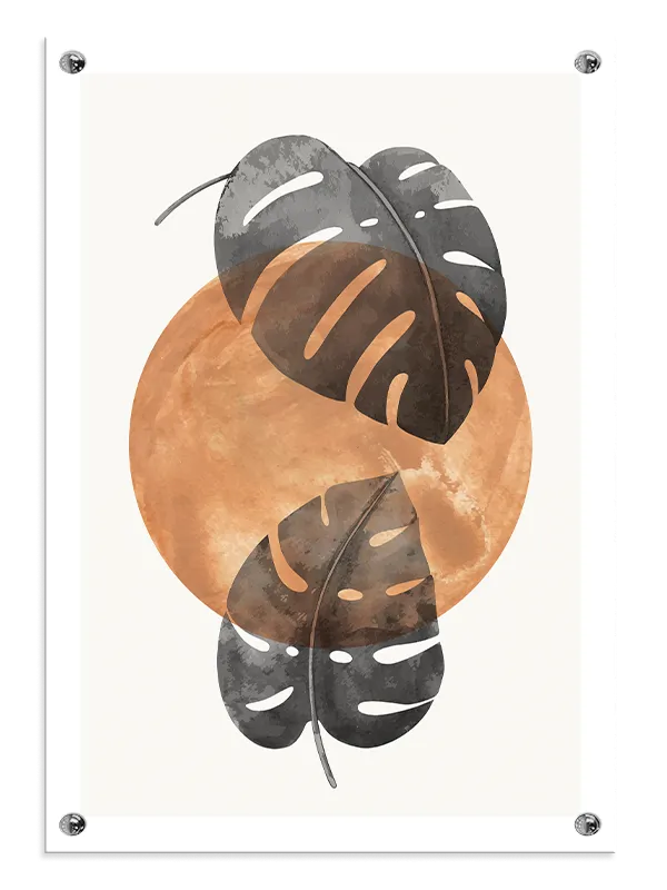 Monstera Orbit Plakat