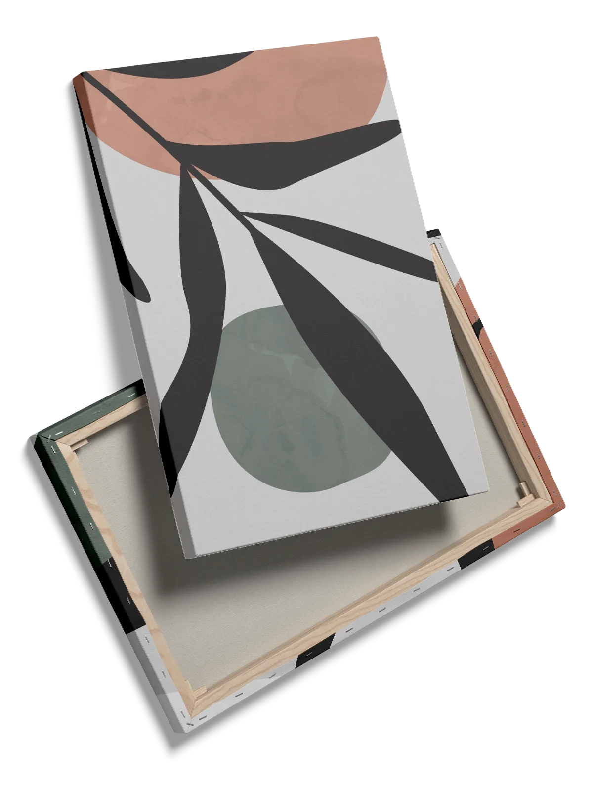 Olive Branch Silhouette Plakat