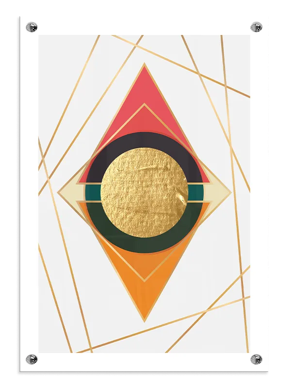 Golden Orbit Layers Plakat