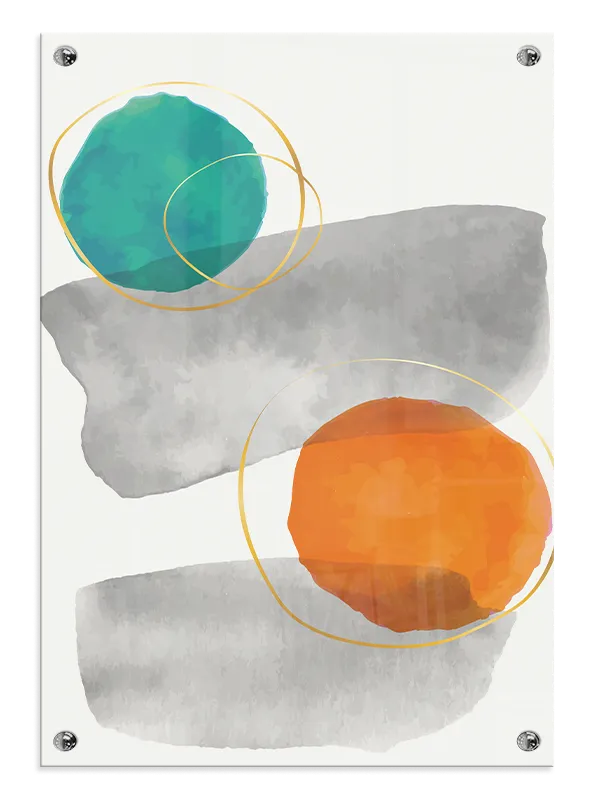Orbiting Spheres Plakat