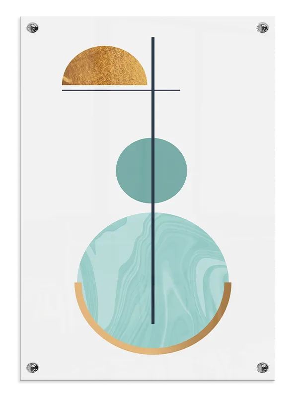 Marble Orb Harmony Plakat
