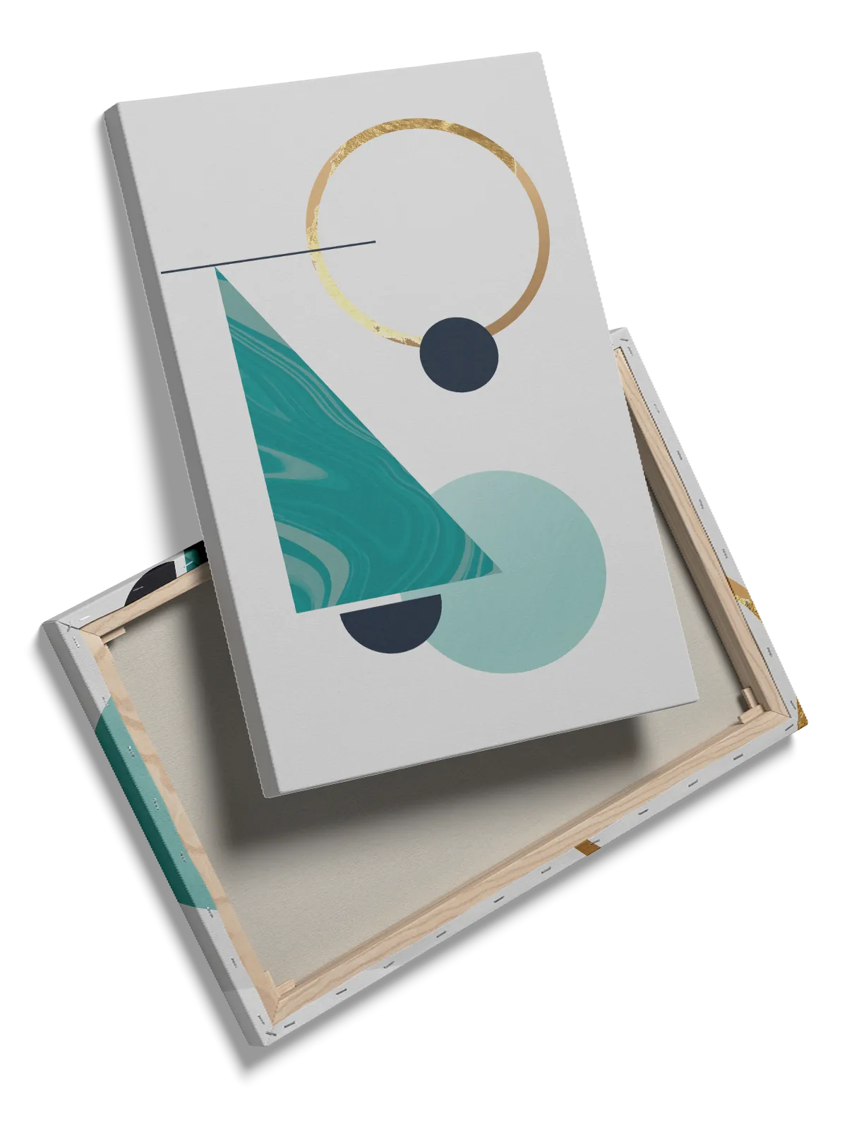 Golden Orbit Geometry Plakat