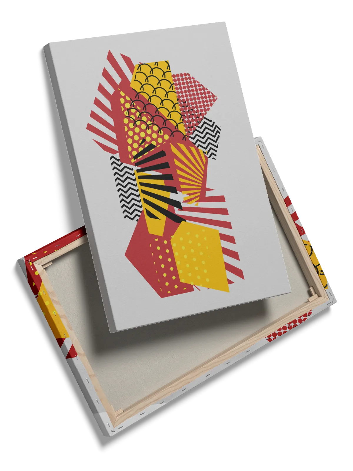 Dynamic Pattern Burst Plakat