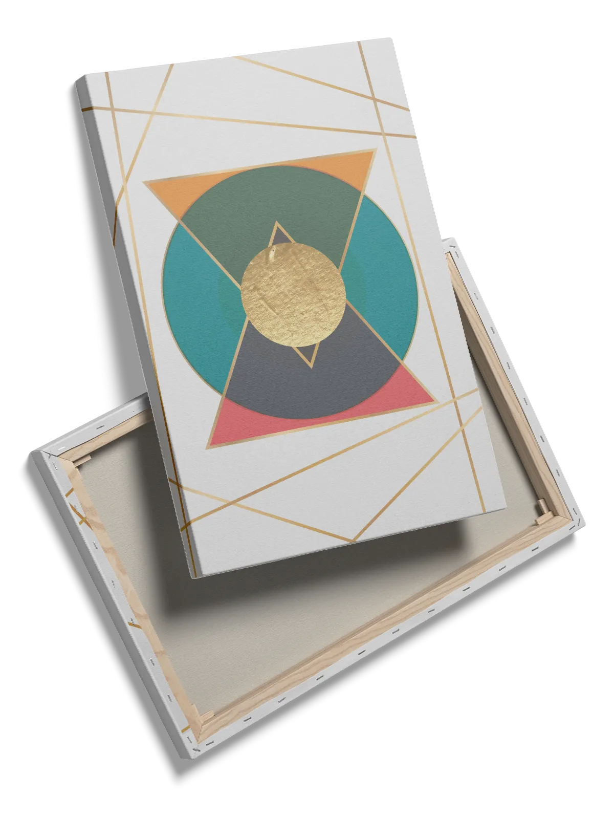 Golden Orb Geometry Plakat