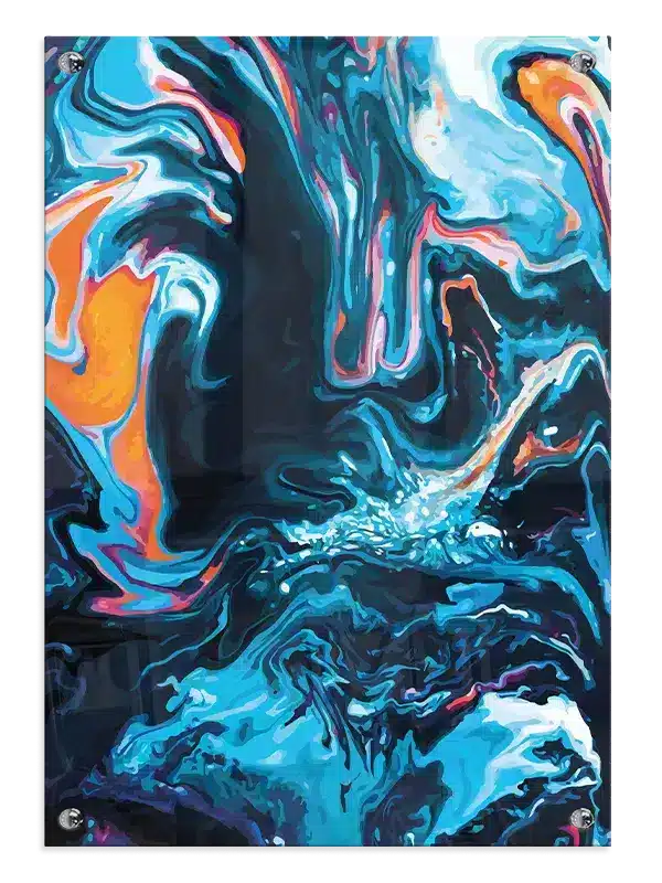 Electric Liquid Flow Plakat