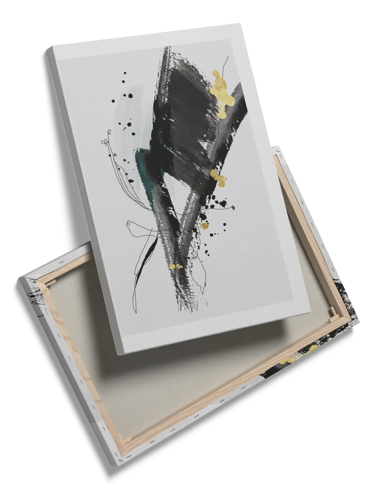 Ink Veins Composition Plakat