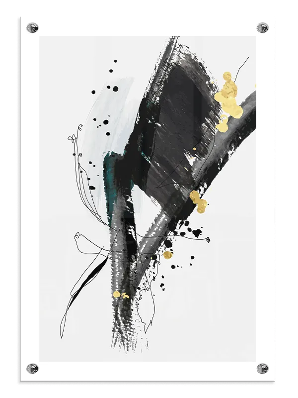 Ink Veins Composition Plakat