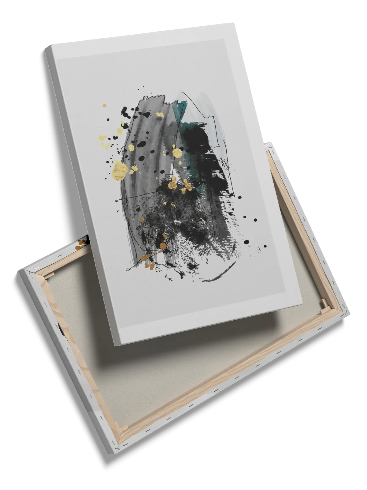 Veiled Ink Splashes Plakat
