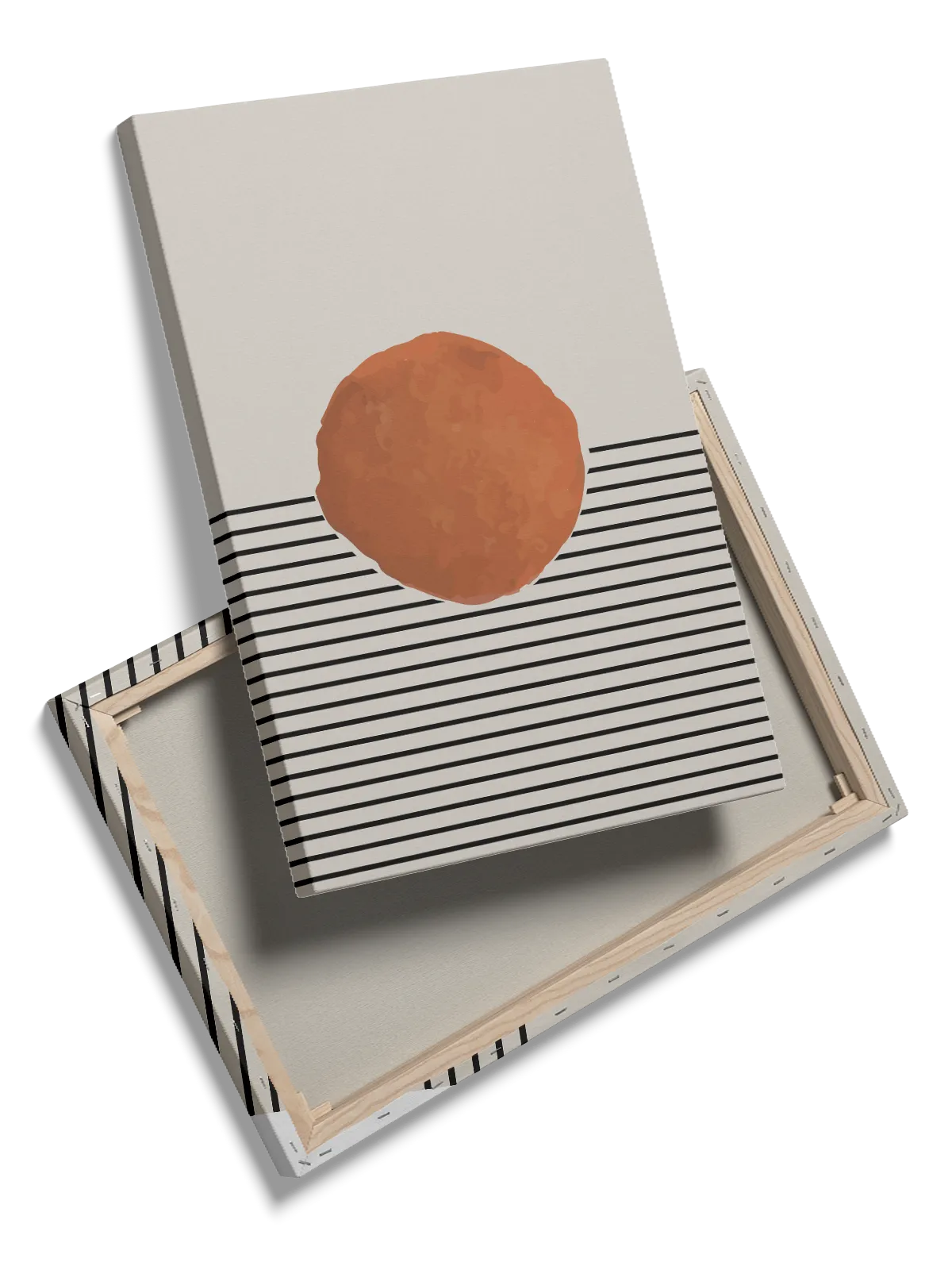 Rust Sphere Lines Plakat