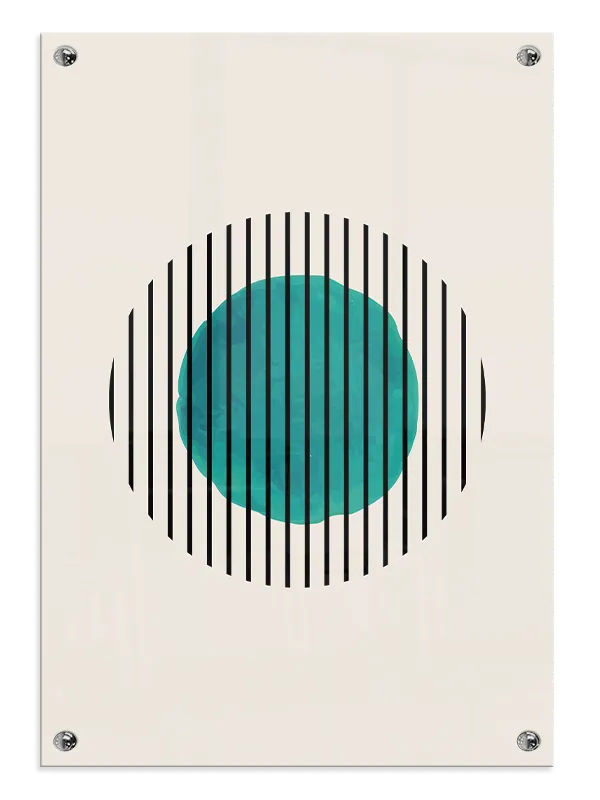 Veiled Orb Contours Plakat