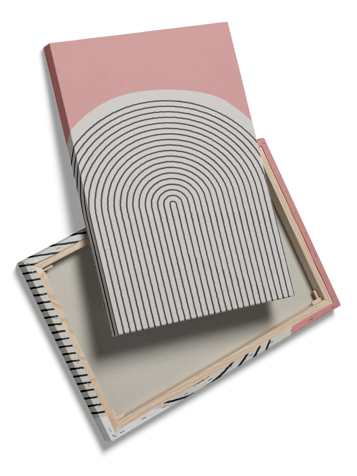 Arched Line Layers Plakat