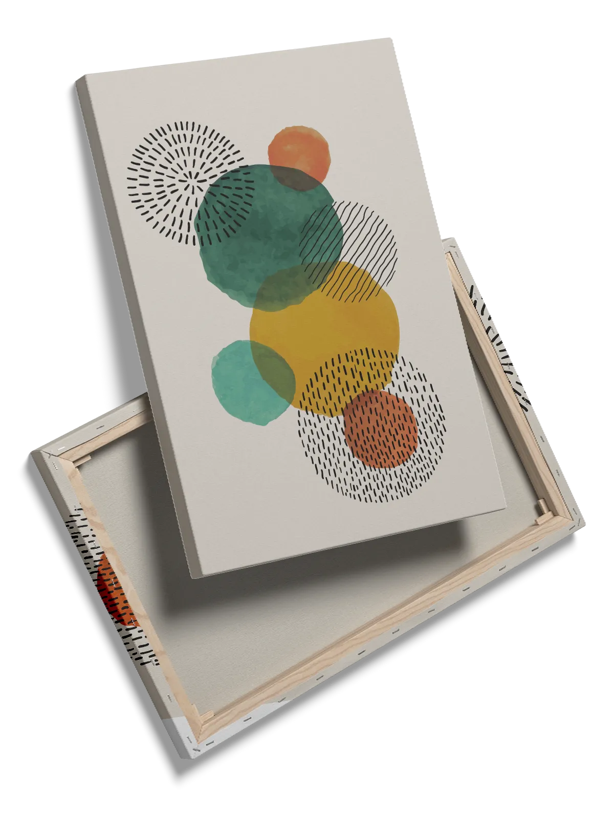 Colorful Orb Layers Plakat