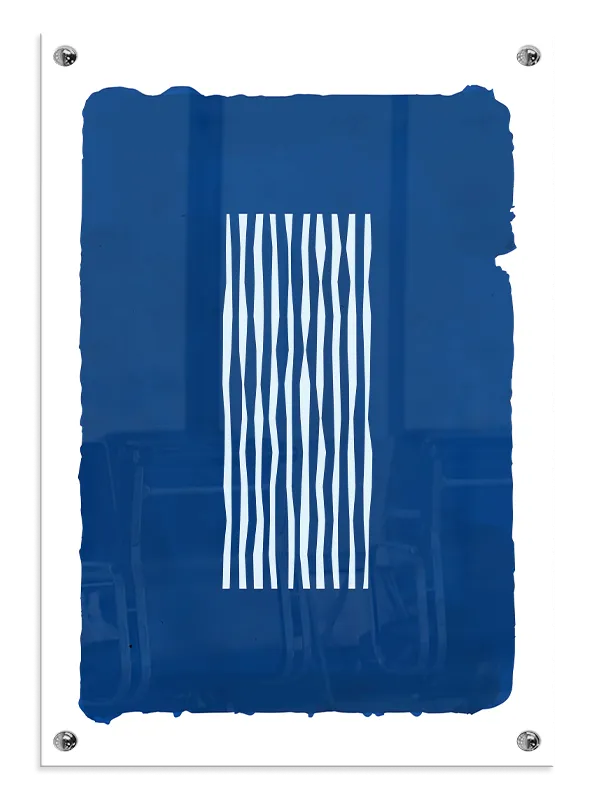 Rippled Stripe Matrix Plakat