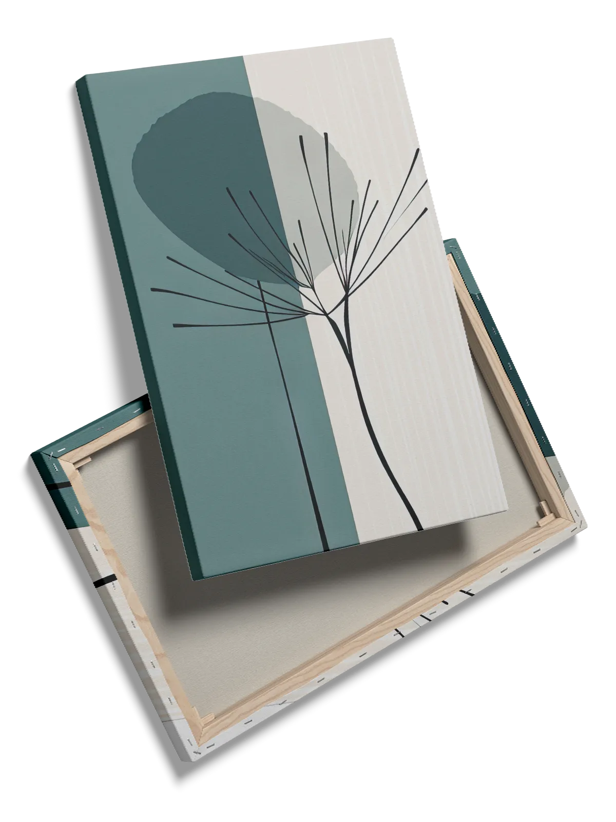 Shadowed Seed Silhouette Plakat