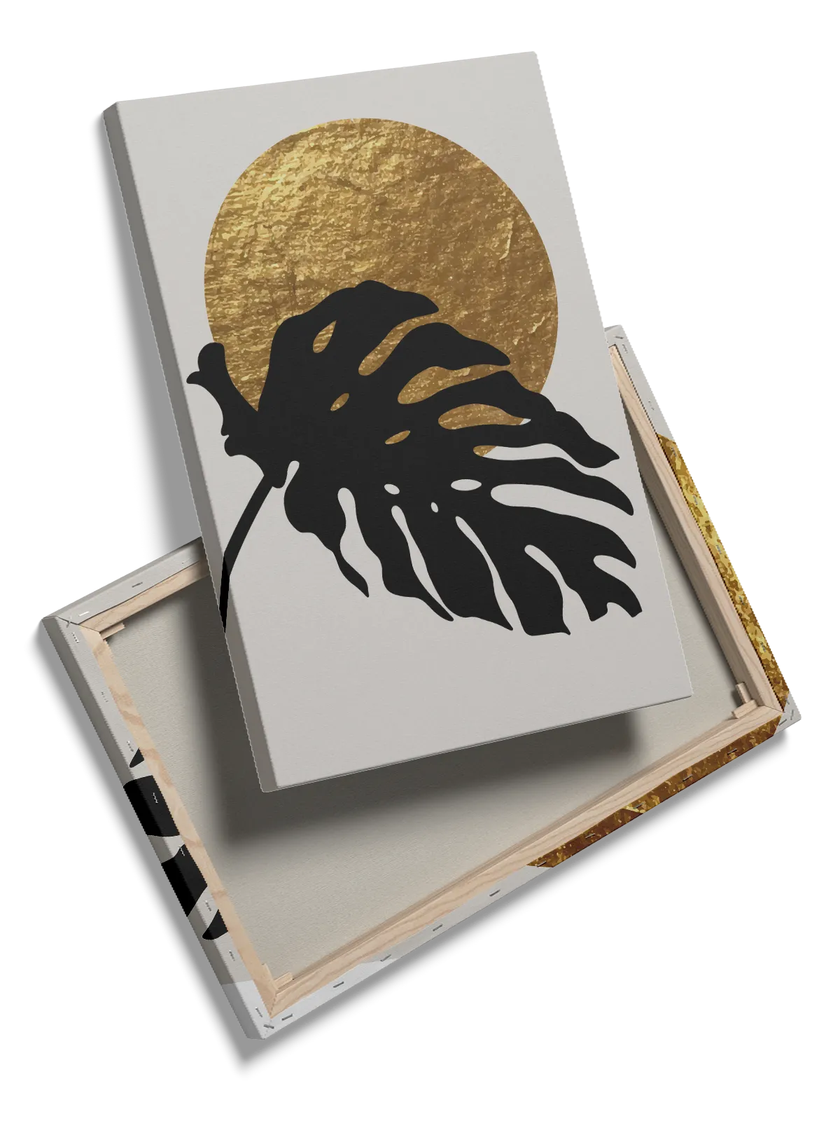 Monstera Gold Eclipse Plakat