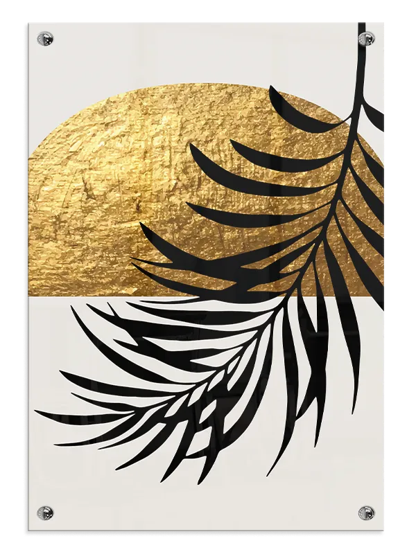 Golden Sun Palm II Plakat