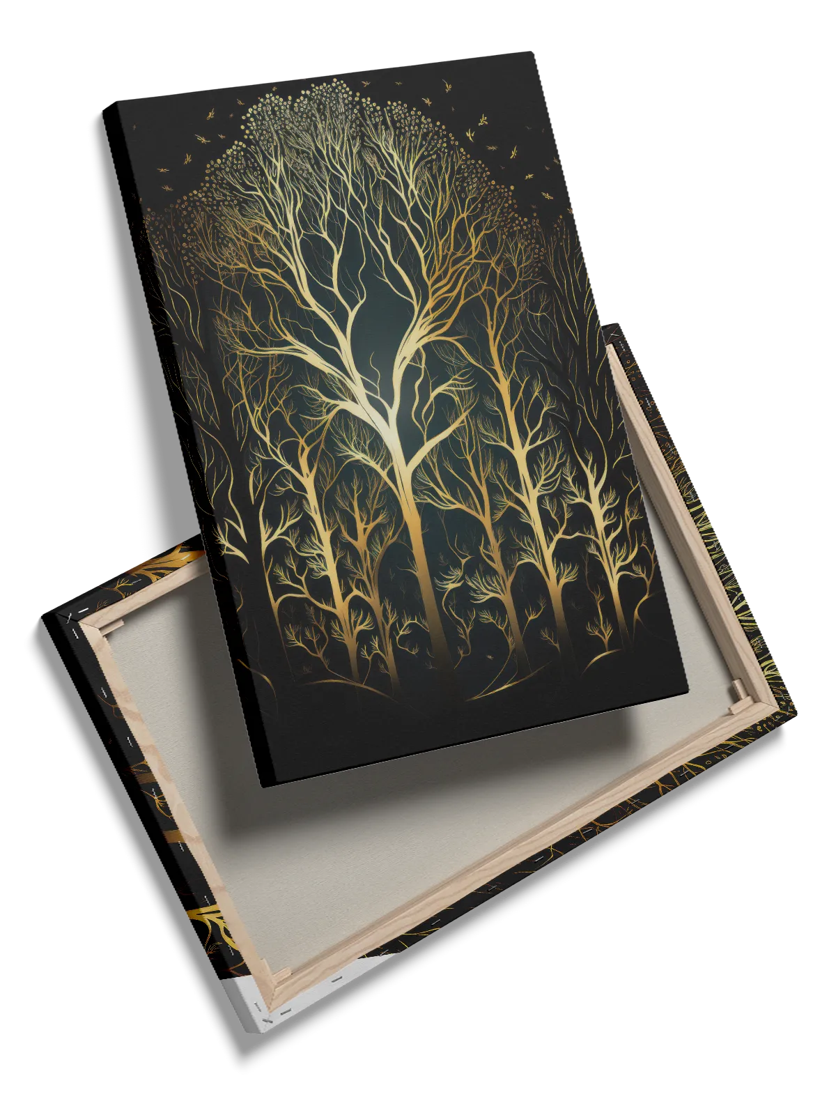 Golden Veined Forest Plakat