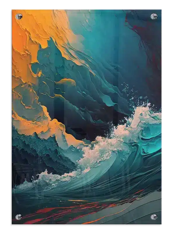 Ethereal Ocean Veins Plakat
