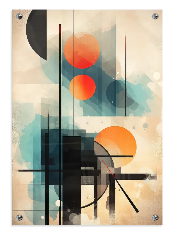Orbiting Spheres Plakat