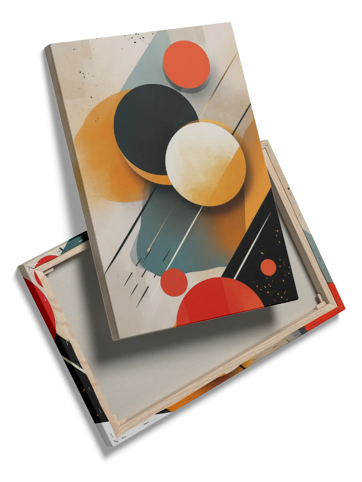 Orbiting Circles Composition Plakat