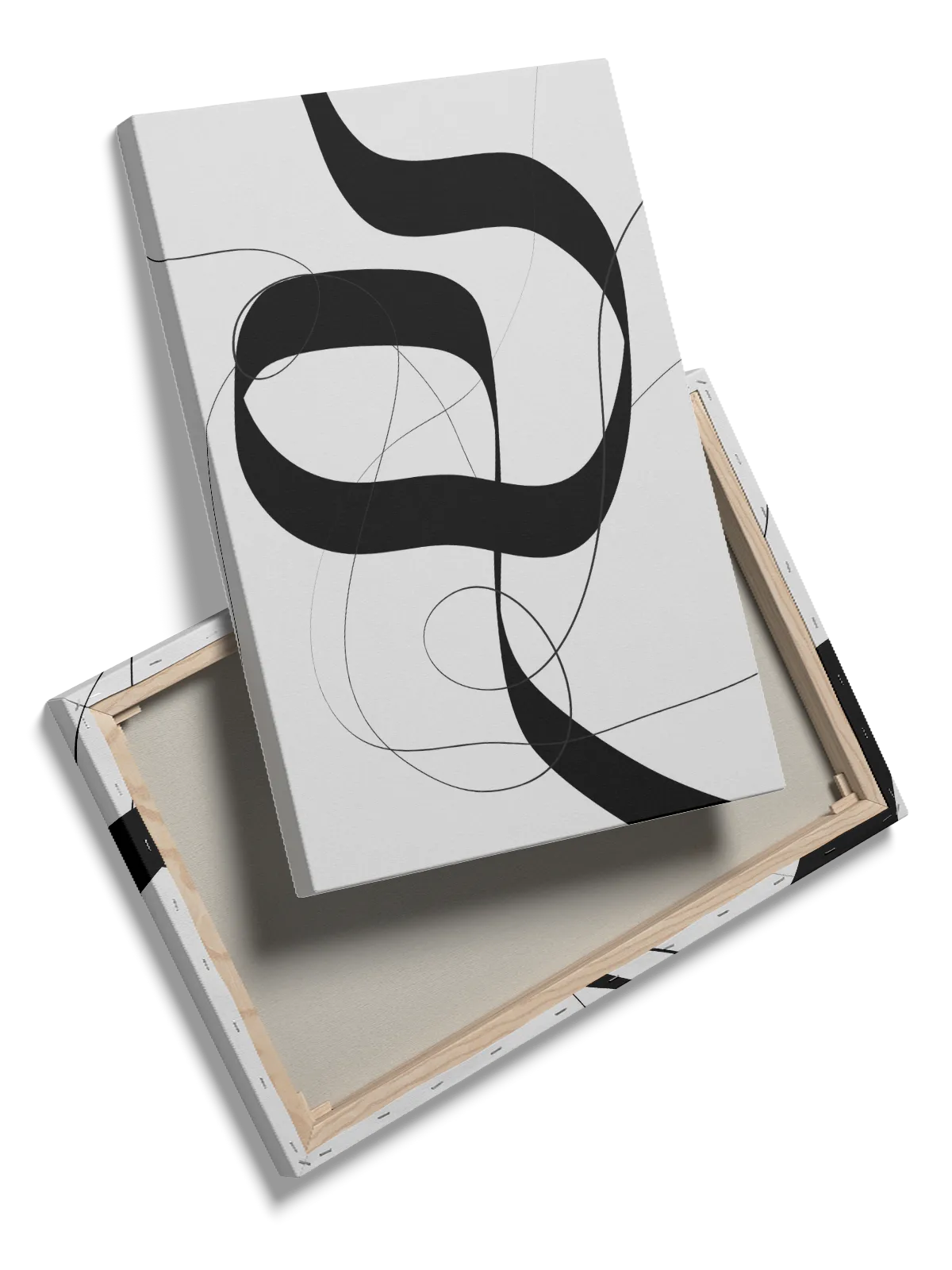 Ribbon Contours Plakat