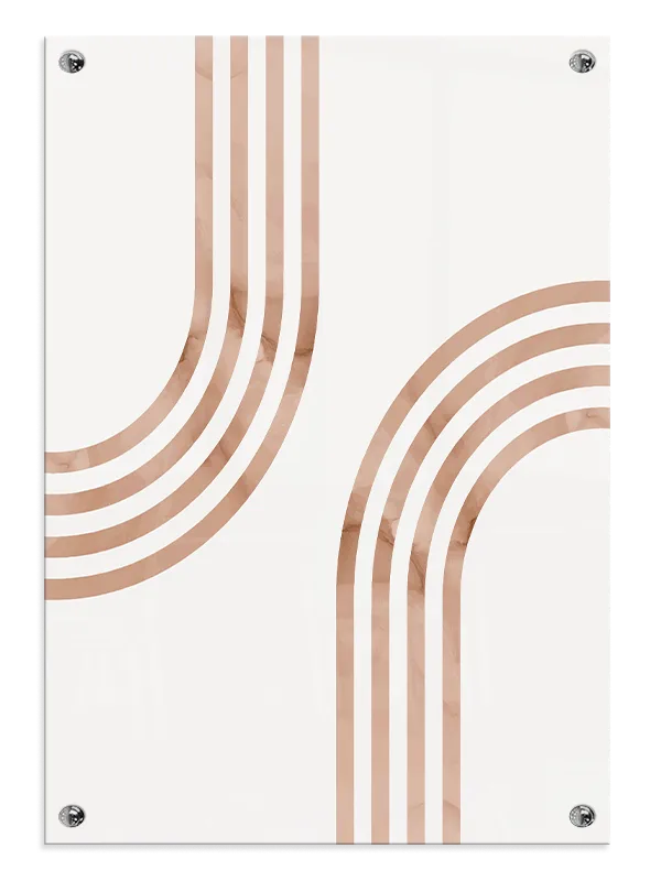 Marble Arc Contours Plakat