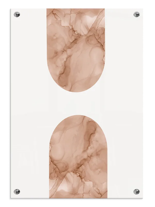 Terracotta Veins Plakat