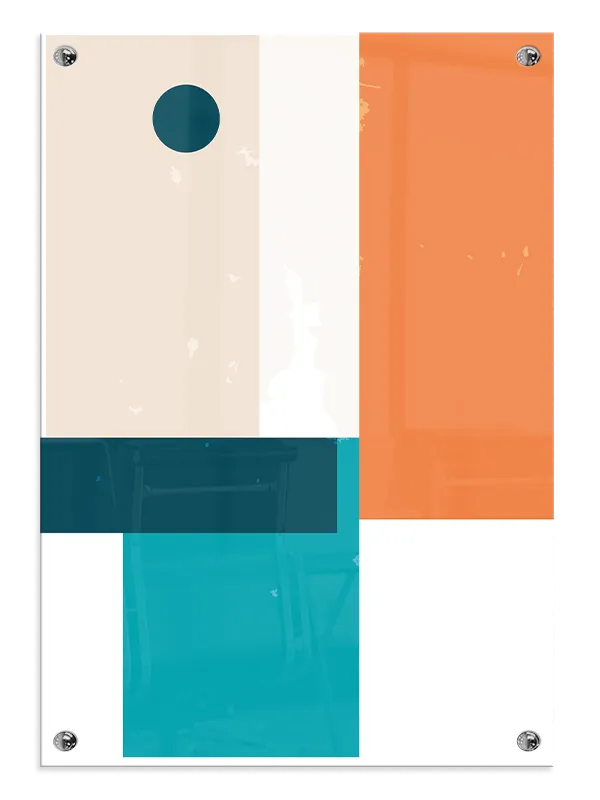 Coral Block Horizon Plakat