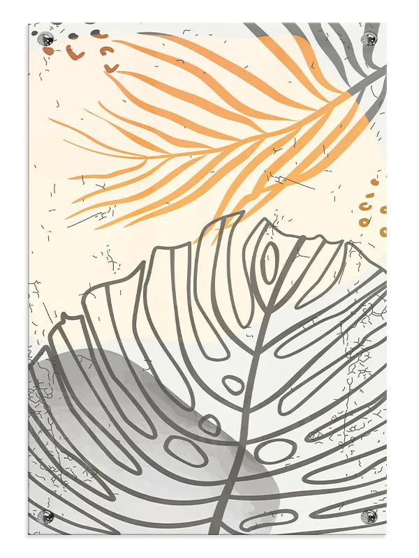 Tropical Veins Composition Plakat